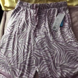 Brand new with tags leopard pocketed sleep shorts tjd